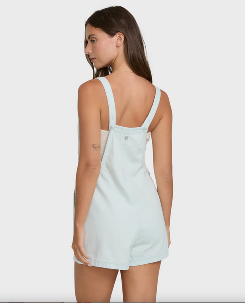 Beach Crush Denim Romper - Clearwater