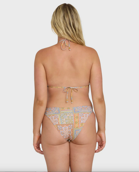 Take It Back Multi Halter Bikini Top - Twilight Blue