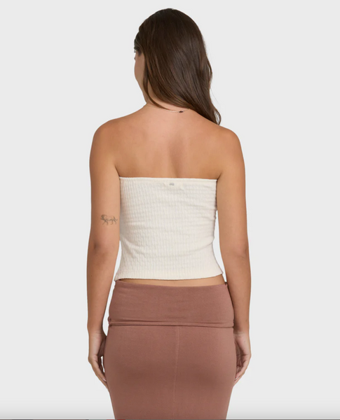 Sweet Coast Tube Top - White Cap