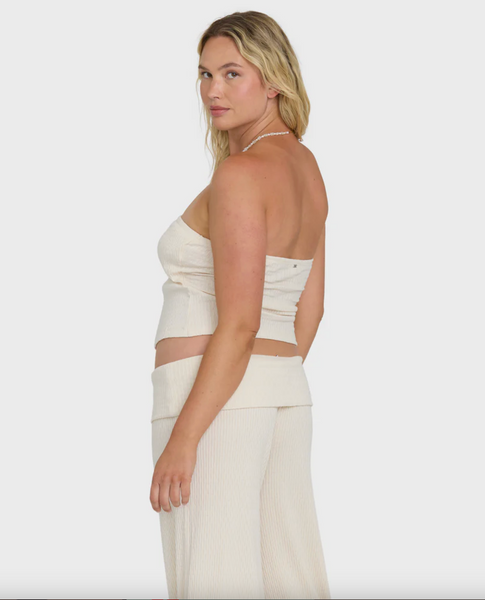 Sweet Coast Tube Top - White Cap