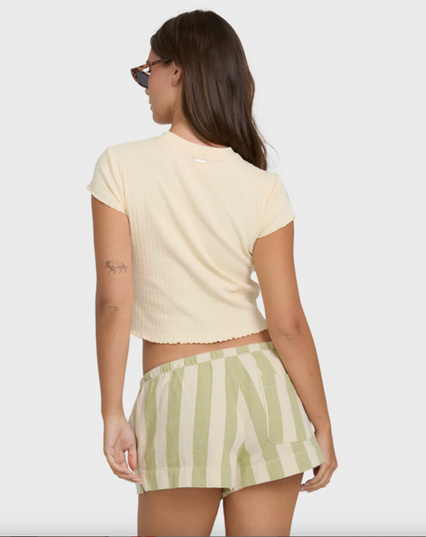 Low Tide Yarn-Dye Woven Shorts - Cactus