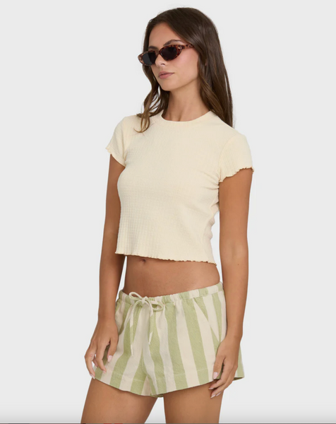 Low Tide Yarn-Dye Woven Shorts - Cactus