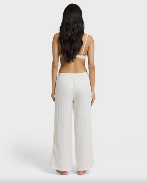 Feelin Fine Pants - White Cap