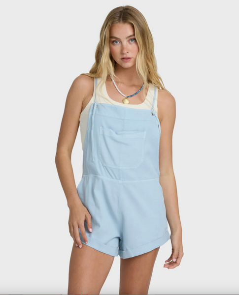 Wild Pursuit Solid Overalls - Washed Chambray