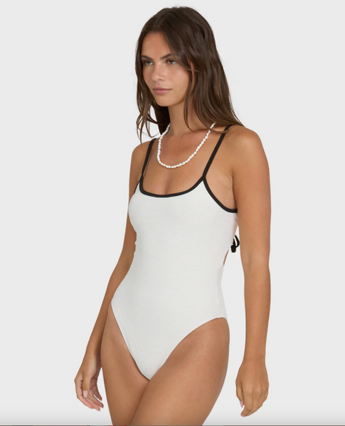 Tanlines Bound Sloane Hawaii One Piece Swimsuit - Salt Crystal