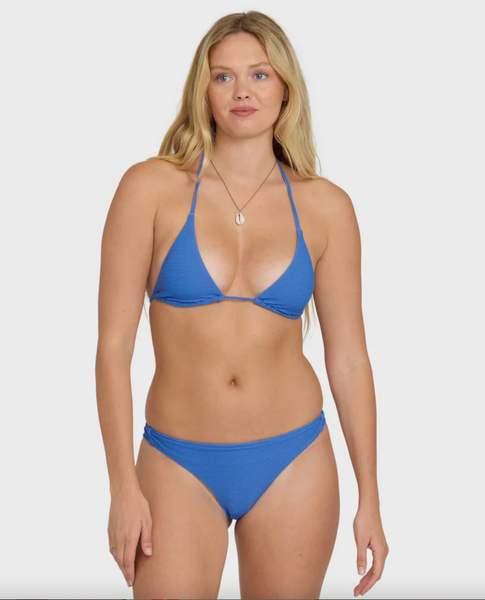 Tanlines Multi Triangle Bikini Top - True Blue