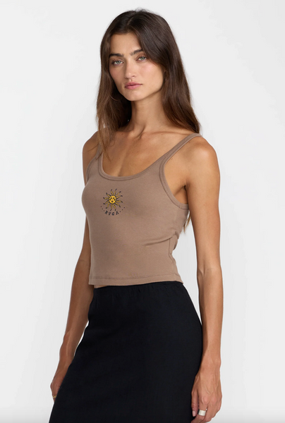 Fading Sun Tank Top - Cocoa