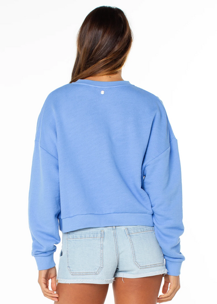 Overcast Sweatshirt - Cornflower Blue Solid