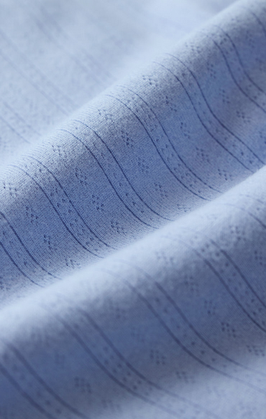 Downhome Pointelle Pant - Ice Blue