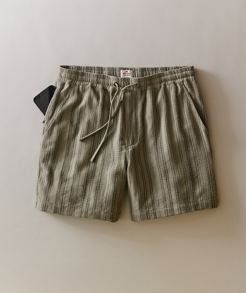 Saturday Dobby Short 6" - Olive