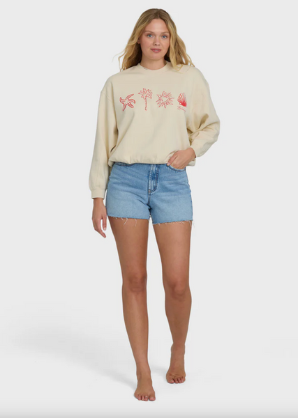 Treasure Cay Crewneck Sweatshirt - White Cap