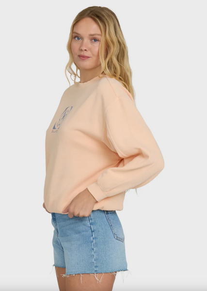 Treasure Cay Crewneck Sweatshirt - Light Peach