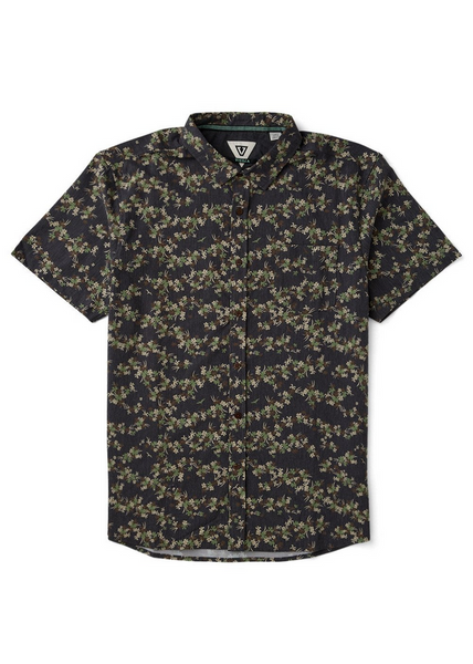 Tropicanica Hybrid Eco Short Sleeve Shirt - Black