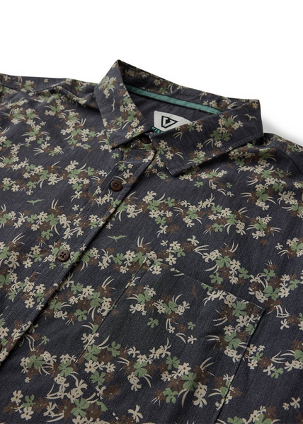 Tropicanica Hybrid Eco Short Sleeve Shirt - Black