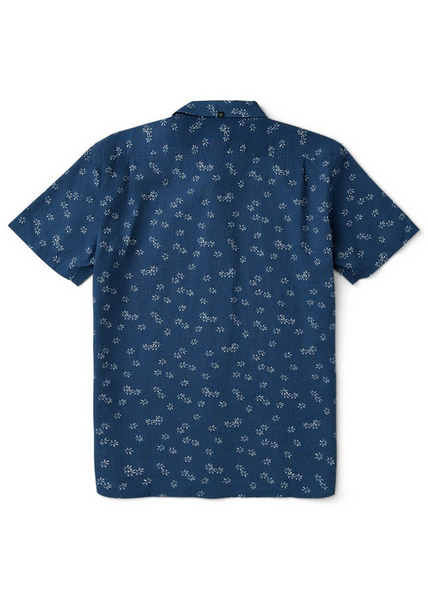 In Bloom Short Sleeve Shirt - Dark Denim