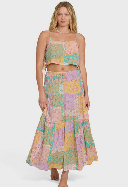 Just A Girl Maxi Skirt - Vintage Violet