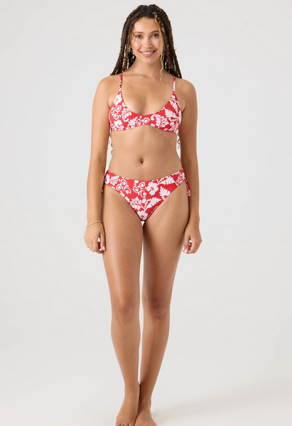 Days Of Summer Hipster Tie Side Bikini Bottom - Ivoryred