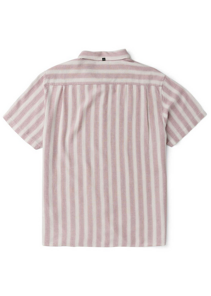 Grad Stripe Short Sleeve Shirt - Rose