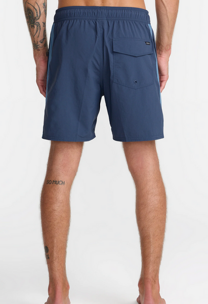 Crest Elastic 17" Swim Short - Moody Blue