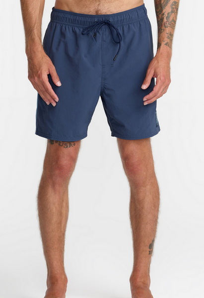 Crest Elastic 17" Swim Short - Moody Blue