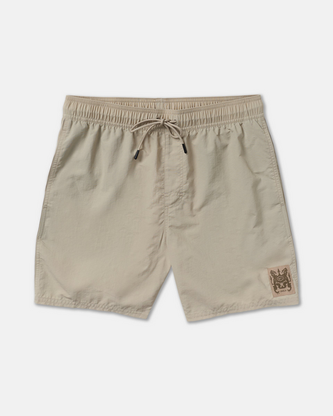 Crest Elastic 17" Swim Short - Covert Green