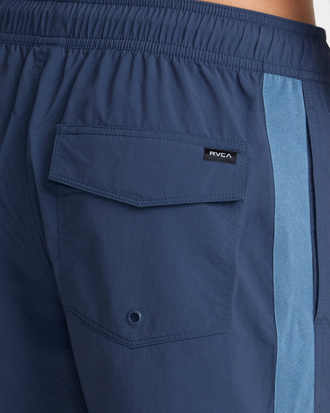 Crest Elastic 17" Swim Short - Moody Blue