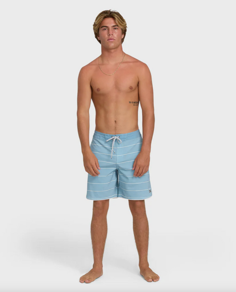 73 Lo Tide 18" Boardshorts - Real Teal