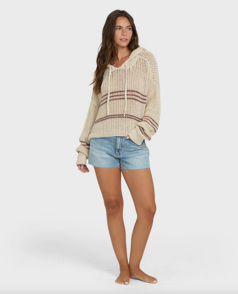 Dawn Pullover Hoodie - White Cap