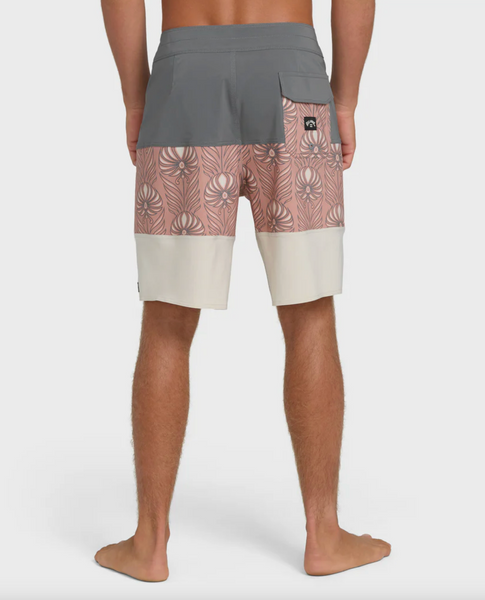 Tribong Pro 19" Boardshorts - Ash Rose