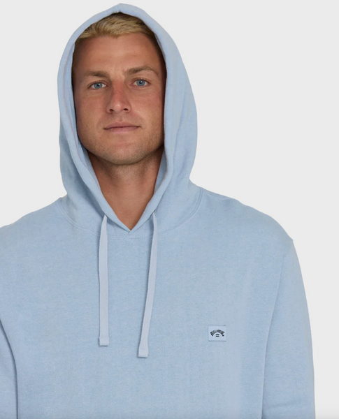 All Day Pullover Hoodie - Blue Fog
