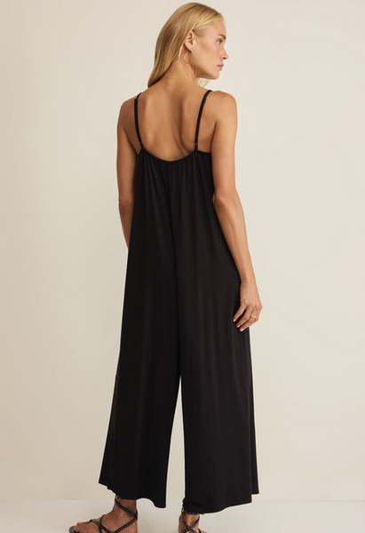 Day Off Stretch Jumpsuit - Black