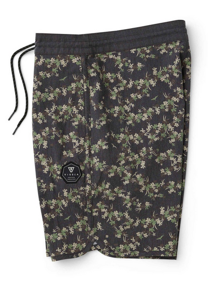 Tropicanica 18.5" Boardshort - Black