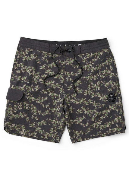 Tropicanica 18.5" Boardshort - Black