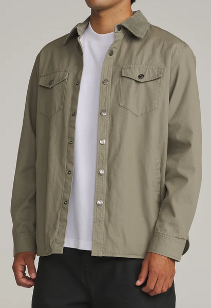 Campbell Shirt Jacket - Olive