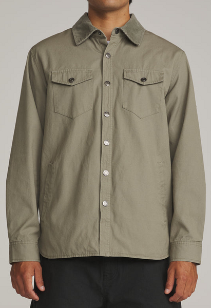 Campbell Shirt Jacket - Olive