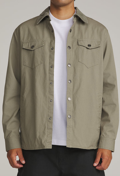 Campbell Shirt Jacket - Olive