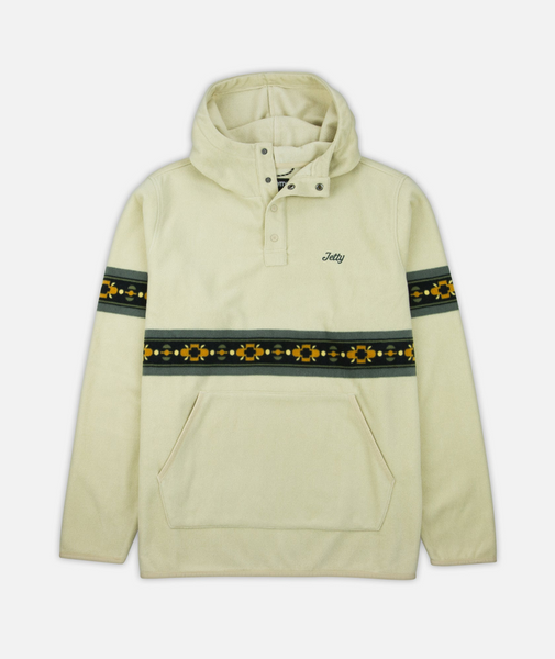 Quintin Fleece Hoodie - Cream
