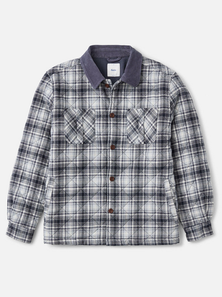 Charlie Shirt Jacket - Washed Blue