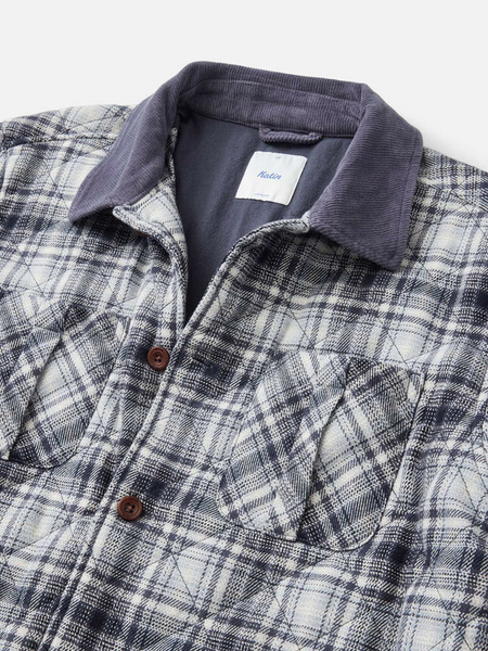 Charlie Shirt Jacket - Washed Blue