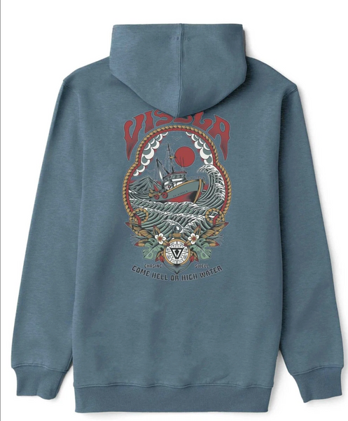 Offshore Eco Pullover Hoodie - Navy Heather