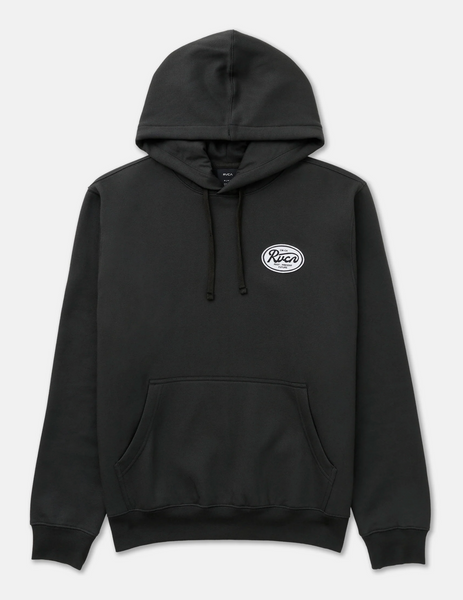 Standard Script Hoodie - Pirate Black