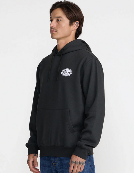 Standard Script Hoodie - Pirate Black