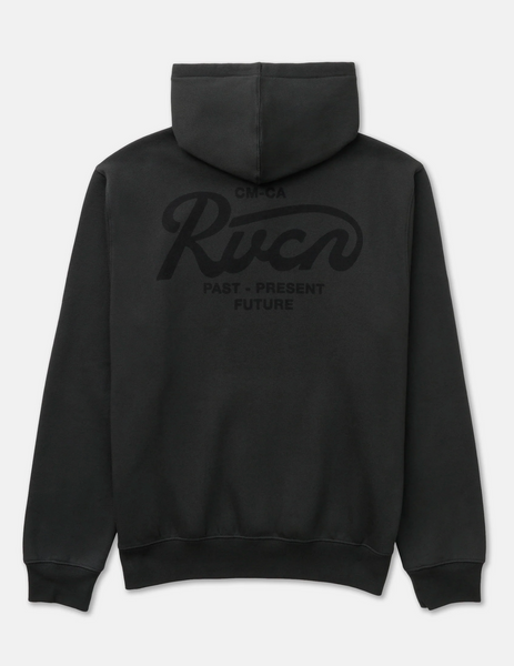 Standard Script Hoodie - Pirate Black