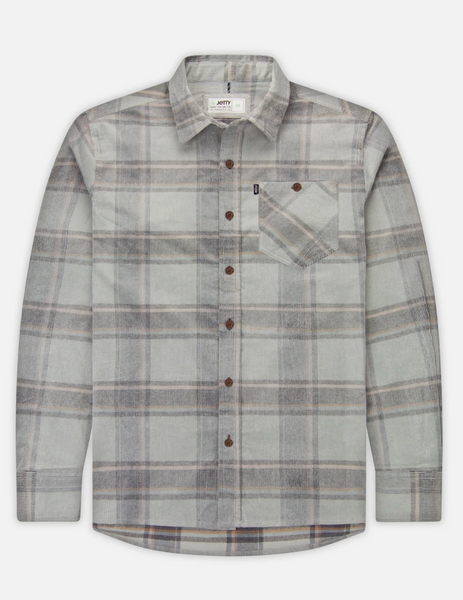 Shoals Corduroy Shirt - Grey