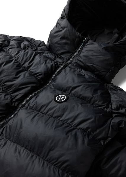 Pacific Packable Eco Puff Jacket - Black