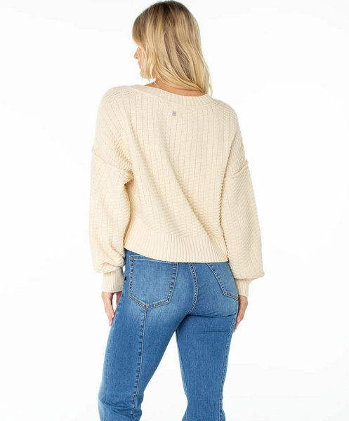 Study Hall Sweater - Parchment Solid