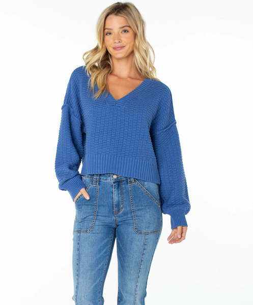 Study Hall Sweater - Dutch Blue Solid