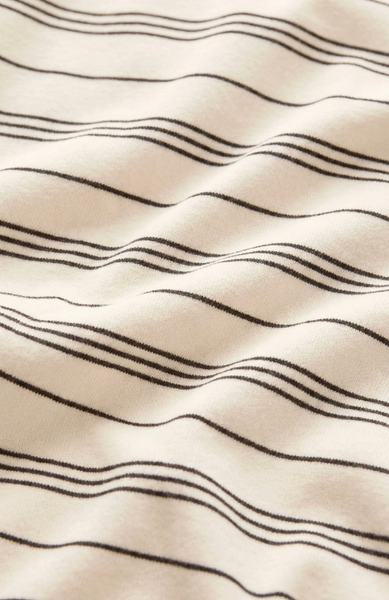 Stand Out Striped Fleece Sweatshirt - Cloud