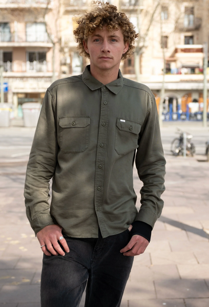 VAcancy Utility Long Sleeve Shirt - Fatigue