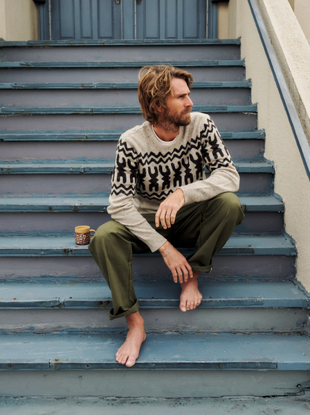 THOMPSON SWEATER - TAN